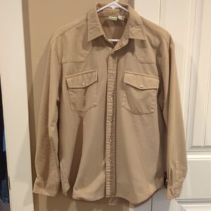 Vintage Pearl Snap Shacket